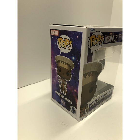Funko Pop Marvel What If? Queen General Ramonda 971 Vinyl Figure - Picture 3 of 5